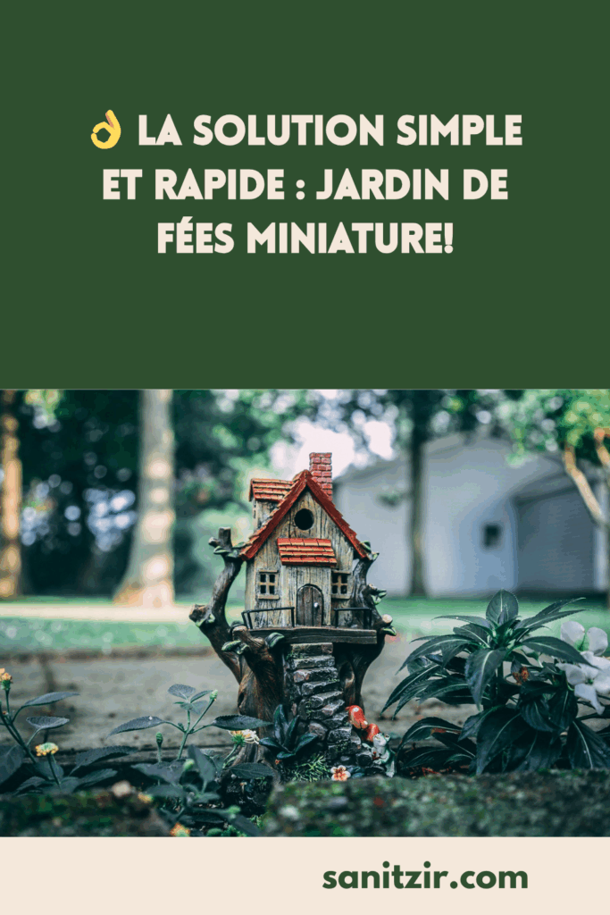 Astuces rapides pour jardin de fées miniature - Ricette e Consigli