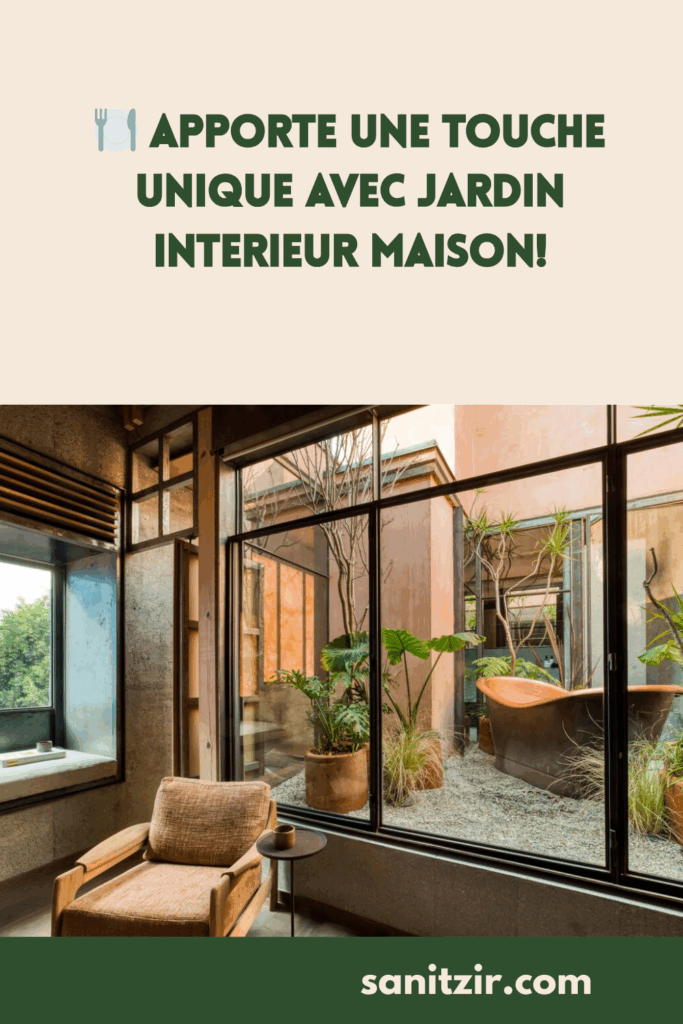 Jardin interieur maison simplifié et amusant - Ricette e Consigli