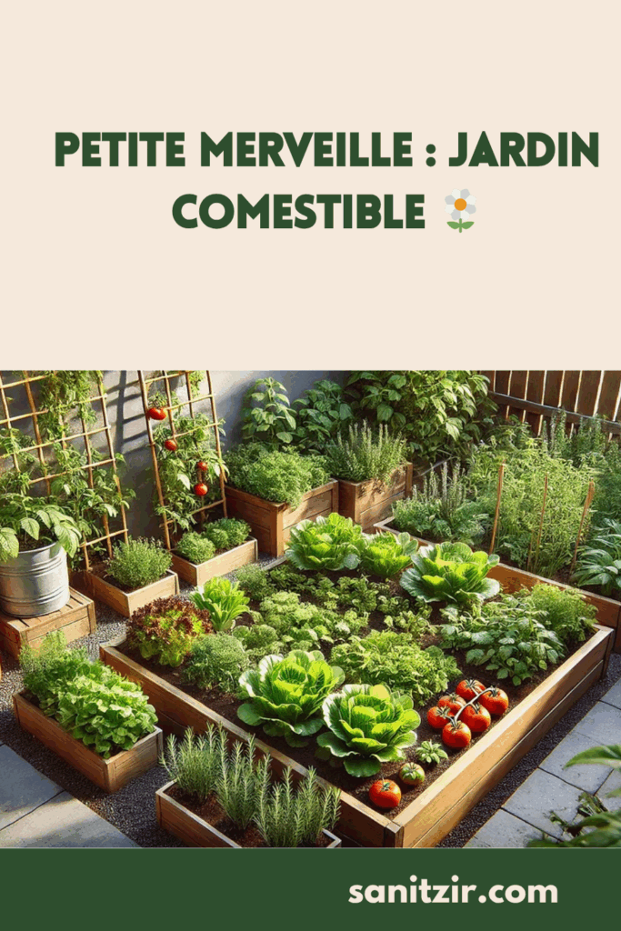 Jardin comestible : une idée incroyable à tester ! - Ricette e Consigli